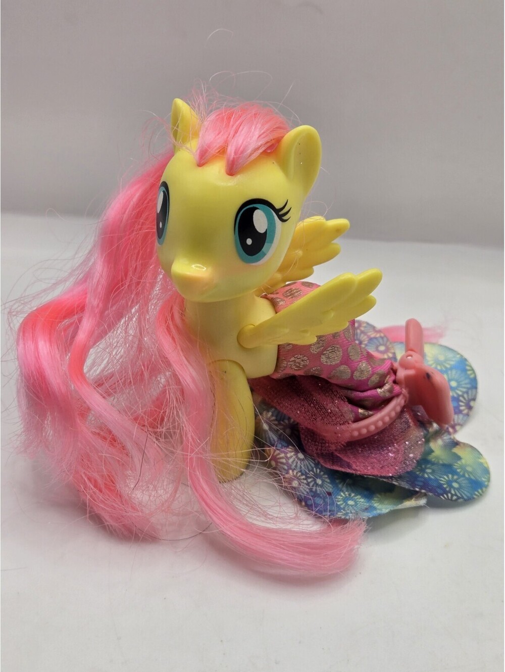 My Little Pony The Movie Fluttershy Land & Sea Fashion Styles Figure Toy HTF